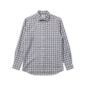 Eton Button Down Shirt Mens 17.5 Contemporary Fit Plaid Business Casual Preppy